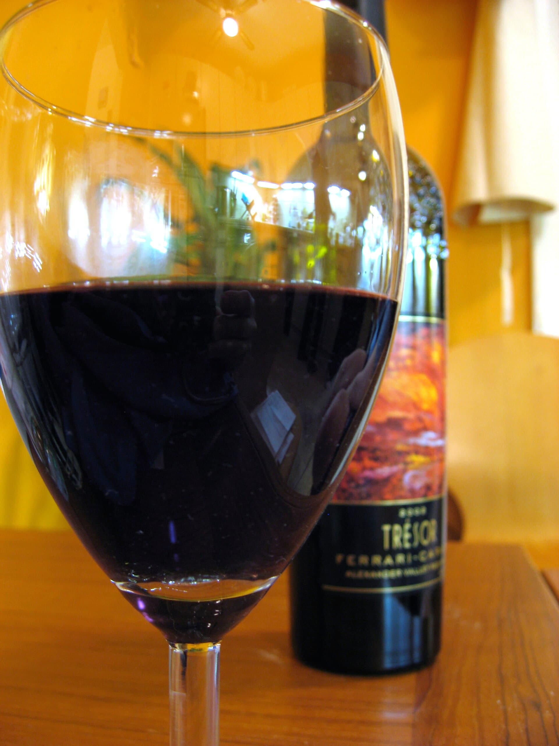 Copa de vino de Valdepeñas
